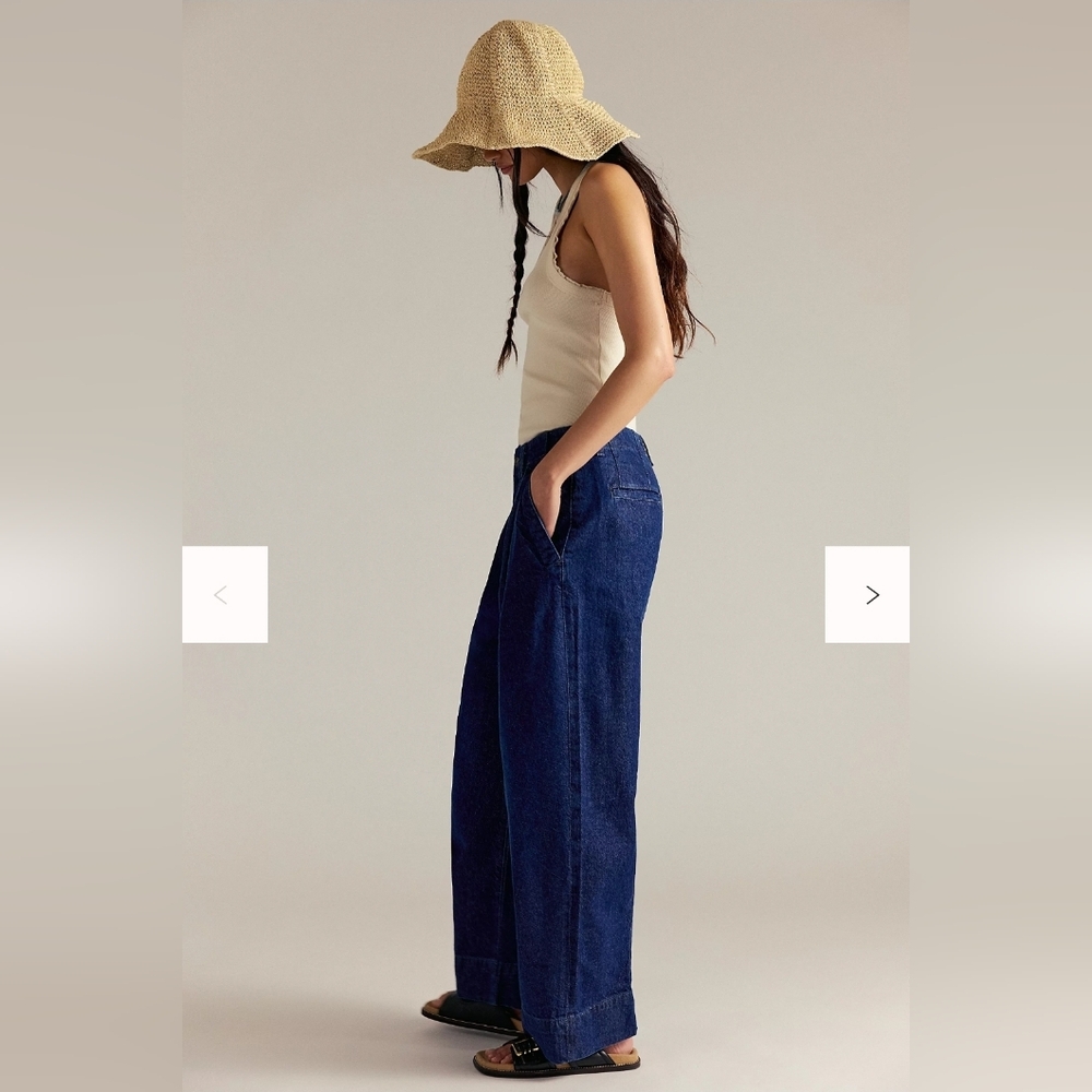 NWT Free People Crvy New Spin Trouser Jeans - Picture 3 of 5